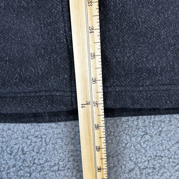 Carhartt Sweatshirt Choctaw Vet Mens 2XL Black Fleece Work Full Zip Logo Loose - Picture 6 of 9